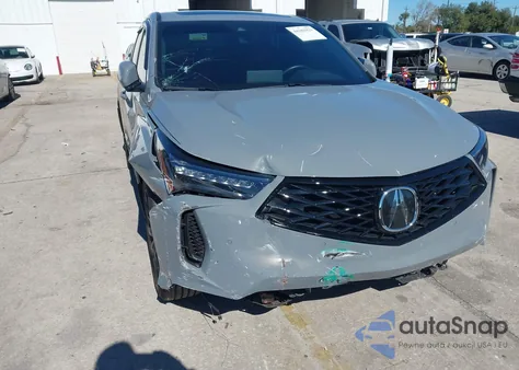 2025 Acura Rdx A-Spec Package from USA, damaged, VIN 5J8TC2H6XSL013530